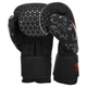 Перчатки боксерские тренировочные на липучке Fistrage Fight Gear 6488 размер 12 унций Black-Red - изображение 2