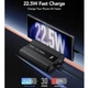 УМБ VRURC T2055 20000 mAh 22.5W Black (D9A-SL-2055BLACK-DE) - изображение 6