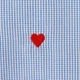 Рубашка Moschino Sleeved Shirt 3 Wht/Blu Check, M (46) (10076716) - изображение 3