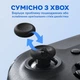 Накладки на стики для геймпадов Semi Joystick Replacement Caps Xbox One/Xbox S/Xbox X, 2 шт - Black - изображение 2