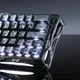 Геймерська магнітна механічна клавіатура з HOT SWAP GRAVASTAR Mercury V60 Pro UFO, HE Magnetic Switch, 8k, RGB, 61key УКР/АНГЛ Frost Black/Чорна Карбон (GSV60PRO_CF_BLK) - зображення 4