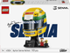 Zestaw klocków LEGO Editions Kask Ayrton Senna 931 element (43024) - obraz 1