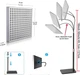 LED-панель Warmforwel красного и инфракрасного света 225 LED, 660/850 нм - изображение 7