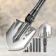Лопата туристическая Multifunctional Shovel ES-118 складная 10 в 1 с чехлом, мультитул из нержавеющей стали - изображение 3