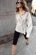 Сорочка в клітинку з бантом Zara 2592/629 L Біла (02592629017L) - изображение 2
