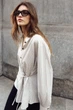 Сорочка в клітинку з бантом Zara 2592/629 L Біла (02592629017L) - изображение 7
