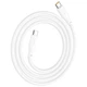 Дата кабель Hoco X93 Force Type-C to Type-C 60W (2m) White - зображення 3