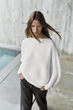 Трикотажний светр із об'ємною текстурою Zara 3471/103 L-XL Білий (03471103250L-XL) - зображення 1