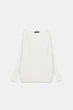 Трикотажний светр із об'ємною текстурою Zara 3471/103 L-XL Білий (03471103250L-XL) - зображення 7