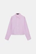 Сорочка в клітинку Zara 7484/058 M Рожева (07484058046М) - зображення 6