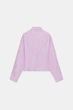 Сорочка в клітинку Zara 7484/058 M Рожева (07484058046М) - зображення 7