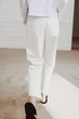 Джинси zw collection cigarette з середньою посадкою Zara 4676/047 M/38 Молочні (0467604725038) - зображення 3