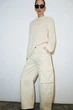 Трикотажний светр з асиметричним низом Zara 3920/014 S Молочна (03920014712S) - зображення 2