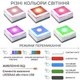 Ночник 3D хрустальный шар Солнечная система с LED-подсветкой, сенсорная подставка, 6 режимов, питание USB / 3xAAA - изображение 4