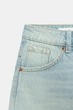Джинсові шорти baggy trf з середньою посадкою Zara 4730/006 3XL/46 Блакитні (0473000640646) - изображение 9