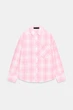Сорочка оверсайз у клітинку Zara 0779/056 S Рожева (00779056620S) - изображение 6