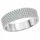 Кольцо серебряное дорожка с фианитами Silver Style 16 р. (11111.10 sku:2300103635207) - изображение 1