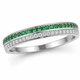 Каблучка срібна доріжка з фіанітами Silver Style 16 р. (10834.12 sku:2300103436651) - зображення 1