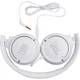 Навушники JBL T500 White (JBLT500WHT) - зображення 3