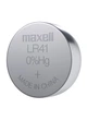 Батарейка Maxell LR41 (192) Alkaline (блістер) - изображение 2