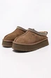 Уги сліпери на платформі UGG Women's Tazz Slipper hickory 39 розмір шоколадні - изображение 3