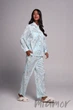 Костюм шёлковый домашний Selesta Tiffany German Volf 25129 XL Голубой - изображение 6