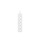 Сетевой удлинитель 2E 5XCEE7/17, 1.5м, white - изображение 2
