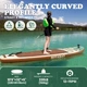 Надувна SUP дошка для плавання 320 см HITABAY LEAF WOOD - изображение 2
