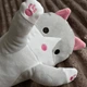 Мягкая игрушка Кот Батон 90 см Серый Подушка Антистресс - изображение 7