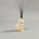 Миниатюрная ваза для кошачьих усов Кот из PLA-пластика 40 мм Усятница бежевая - изображение 9