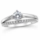 Каблучка срібна фантазія з фіанітами Silver Style 19 р. (10911.50 sku:2300102818212) - зображення 1