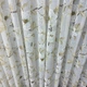Тюль Magnolia из батиста под лен бело-бежевый на ленте для крючков 150×230 см (YH859-150) - изображение 3