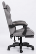 Кресло геймерское DIEGO ALCANTARA PRO Gray - изображение 7