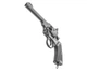 Револьвер CO2 пневматический Borner W&S Black 4.5 мм под стальные шарики BB Webley Scott - изображение 2