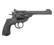 Револьвер CO2 пневматический Borner W&S Black 4.5 мм под стальные шарики BB Webley Scott - изображение 5