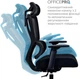 Офисное кресло OfficePro Anvio OC500B (OC500B) - изображение 7