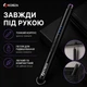 Інноваційна плазмова електронна запальничка KOBZA для свічок, газової плити, барбекю із USB зарядкою (чорна) - зображення 6