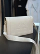 Сумка жіноча Armani Exchange клатч крос-боді через плече кремова екошкіра - зображення 3