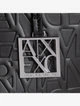 Сумка жіноча Armani Exchange шопер тоут крос-боді через плече чорна з фактурним тисненням - изображение 5