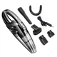 Аккумуляторный автомобильный пылесос Vacuum Cleaner E-6 XL-830 120 Вт с HEPA-фильтром и тремя насадками - изображение 3