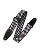 Ремень для гитары Levy's MP-28 Graphic Waves Series (Checkerboard) - изображение 1