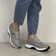 Женские кроссовки ITstyle из натуральной кожи Серые 38 (50643) - изображение 2