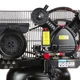 Компрессор двухцилиндровый ременный вертикальный OFBD-100V 8Бар 2.2кВт 402л/мин 100л (2 крана) + Масло 0,5л APRO - изображение 7