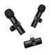 Беспроводная микрофонная система BOROFONE BFK16A dual-mic Lightning черная ABS-пластик - изображение 6