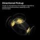 Беспроводная микрофонная система Insta360 Mic Pro 2TX+1RX Bluetooth 5.4 черная - изображение 9