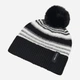 Комплект (шапка + шарф) женский Calvin Klein 722697013 One Size Черный/Белый (1161454851) - изображение 4