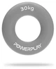 Еспандер кистьовий силіконовий PowerPlay PP-4324 Hand Grip Ring X-Hard 30 кг. Сірий (PP_PP_4324_30kg) - изображение 1