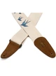 Ремень для гитары Levy's MC8U-006 Nature Cotton Series (Blue Bird) - изображение 2