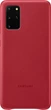 Etui na smartfon Samsung Leather Cover do Samsung Galaxy S20 Plus Red (EF-VG985LREGEU) - obraz 1