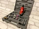 Пневматическая шлифмашинка INTERTOOL PT-1002 прямая 25000 обмин 6 атм с набором шлифовальных камней 10 шт и пластиковым кейсом для металла - изображение 2
